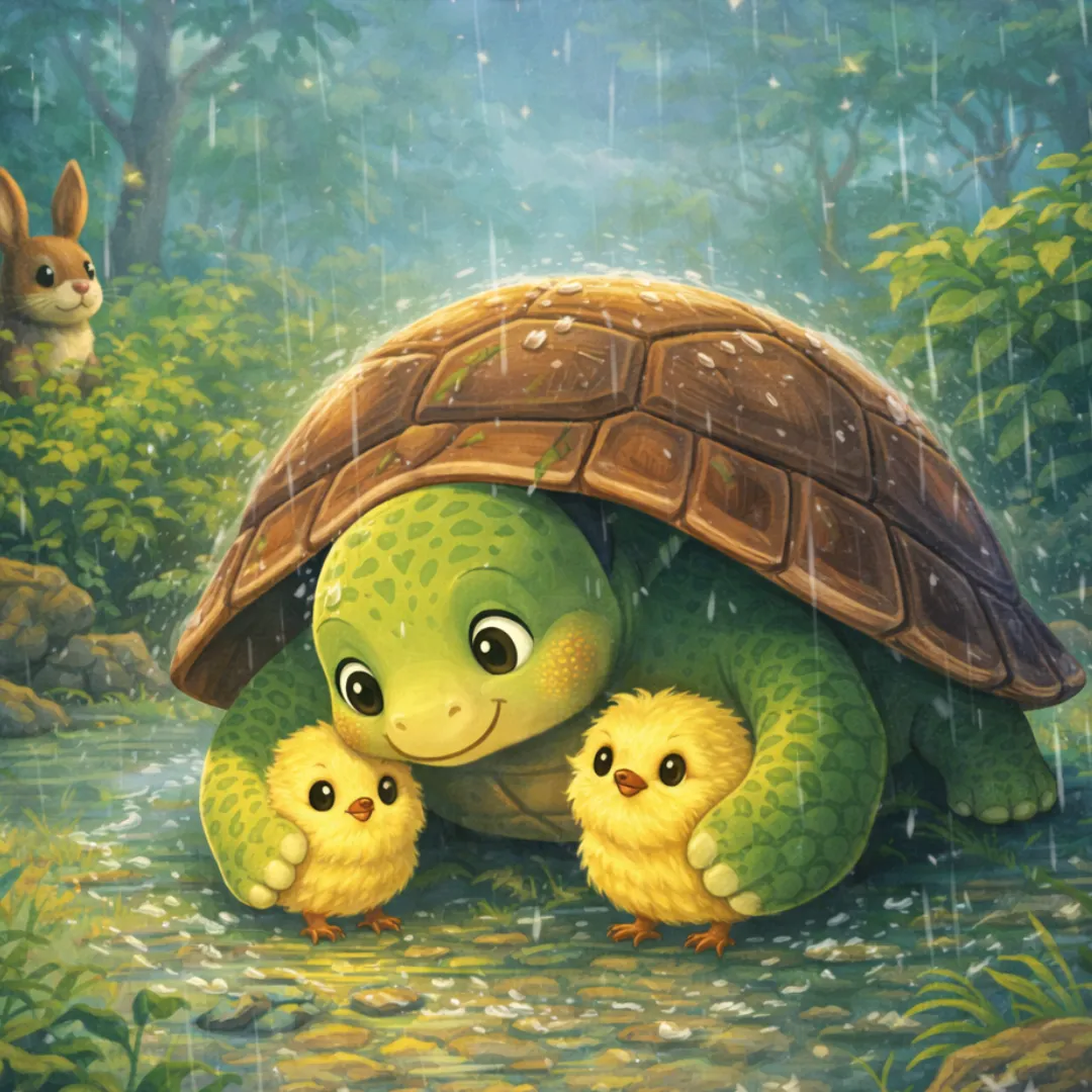 The Little Turtle and the Invisible Wings